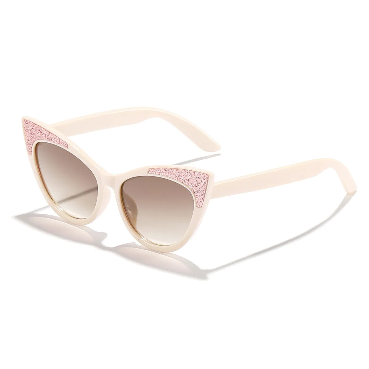 Lovely Cat Eye Children Sunglasses Shiny Bowknot Sun Glasses Kids Cute Baby Eyewear Trend Girls Boy Eyeglasses