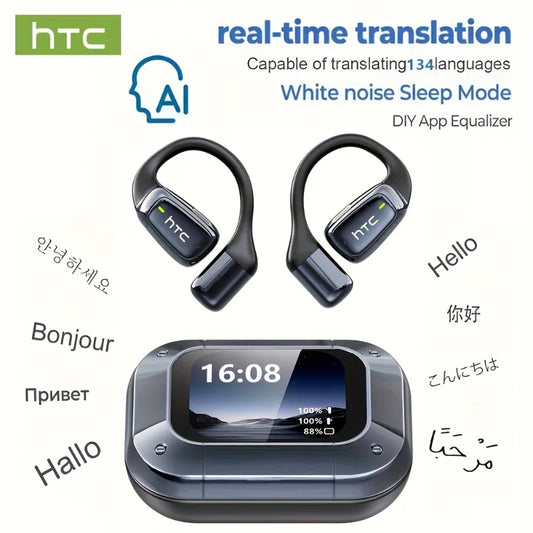 AI Translator Earbuds – Real-Time 134 Language Translation Bluetooth 5.3