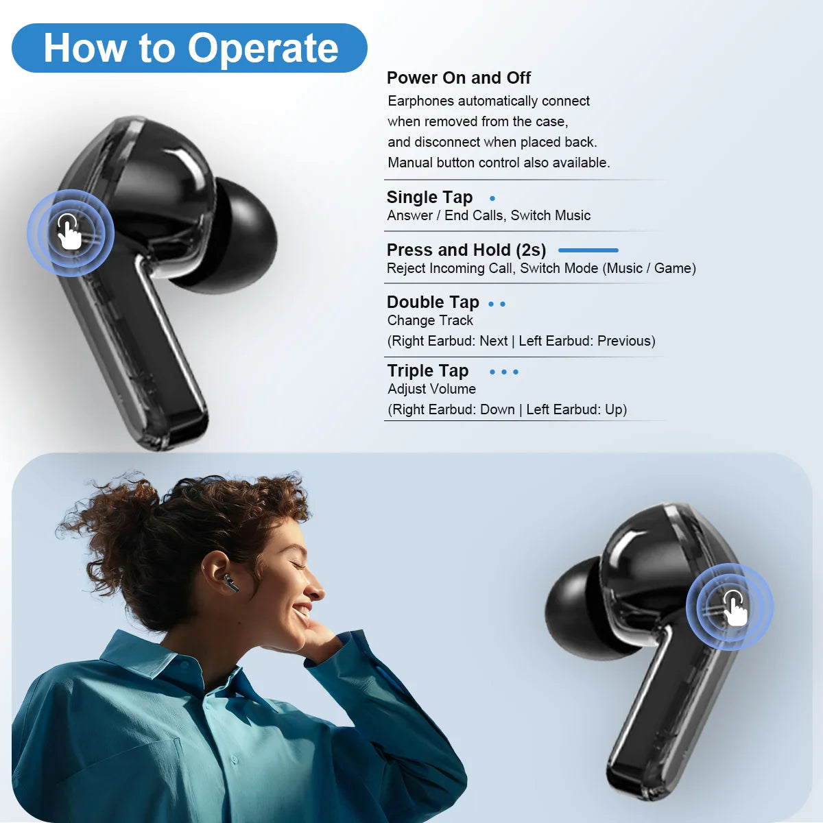 HLXZK 01 AI Translator Earbuds – Bluetooth 5.4 Wireless Headphones with 144-Language Real-Time Translation, Touchscreen Charging Case & HD Stereo Sound