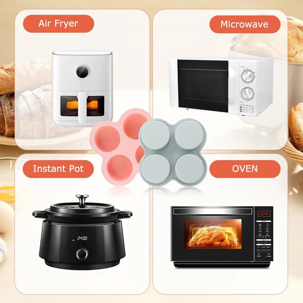 Silicone Air Fryer Egg & Cupcake Mold – Non - Stick, Reusable – Buy Now at SmartSellHub.shop